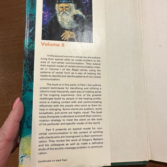 The Structure of Magic 2 Volume Set Grinder And Bandler vintage grannycore - Picture 7 of 16